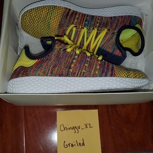 Adidas Pharrell x Tennis Hu 'Multi-Color'